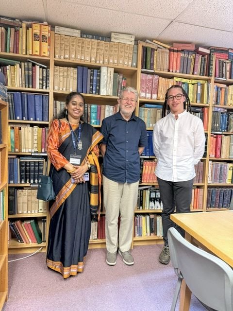 Dr. Shakuntala Gawde, Shaunak Rishi Das and Dr. Tyson Brown